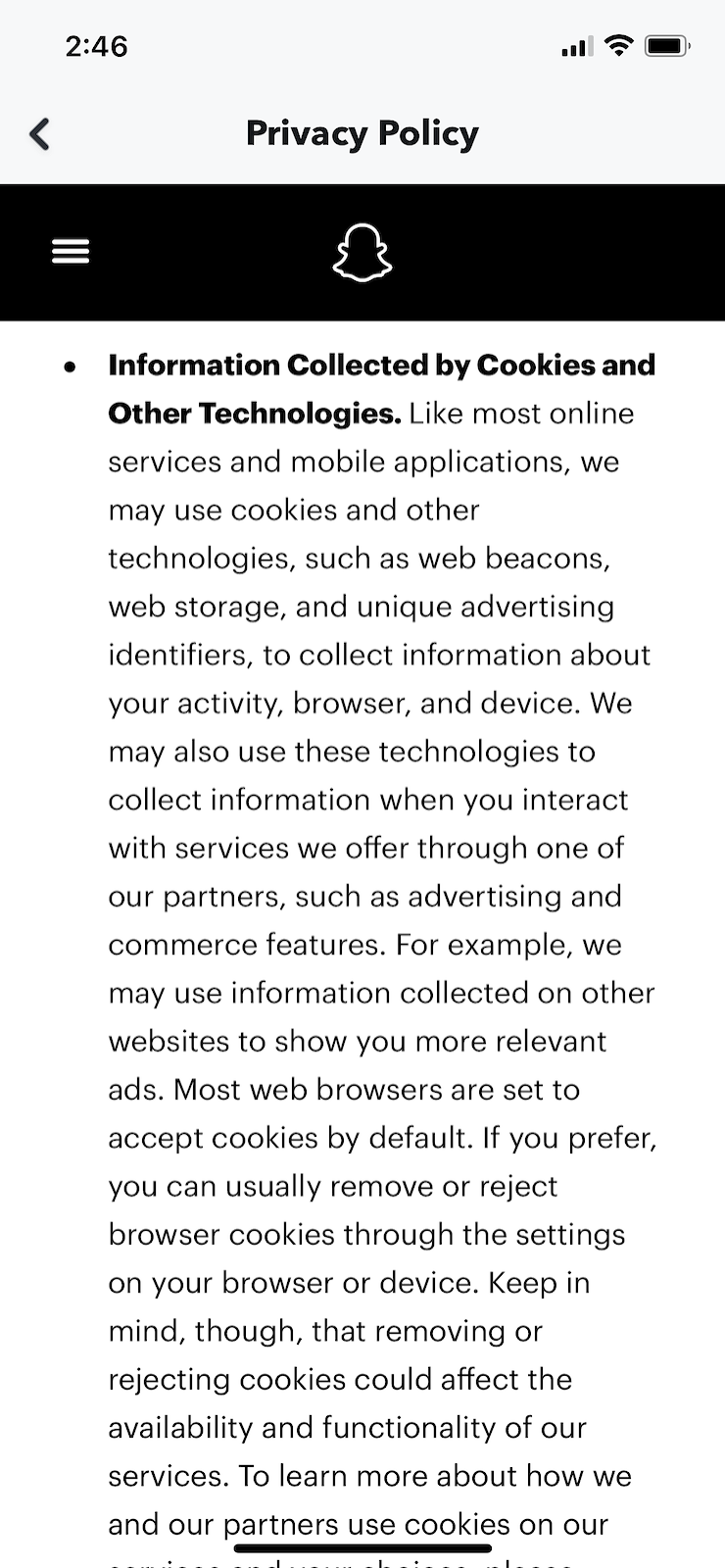 Mobile App Privacy Policy Template Examples