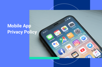 Mobile app privacy policy template and writing guide featured image