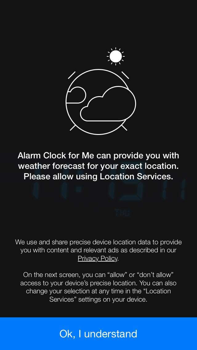 Alarm Clock for Me Terms and Conditions Example