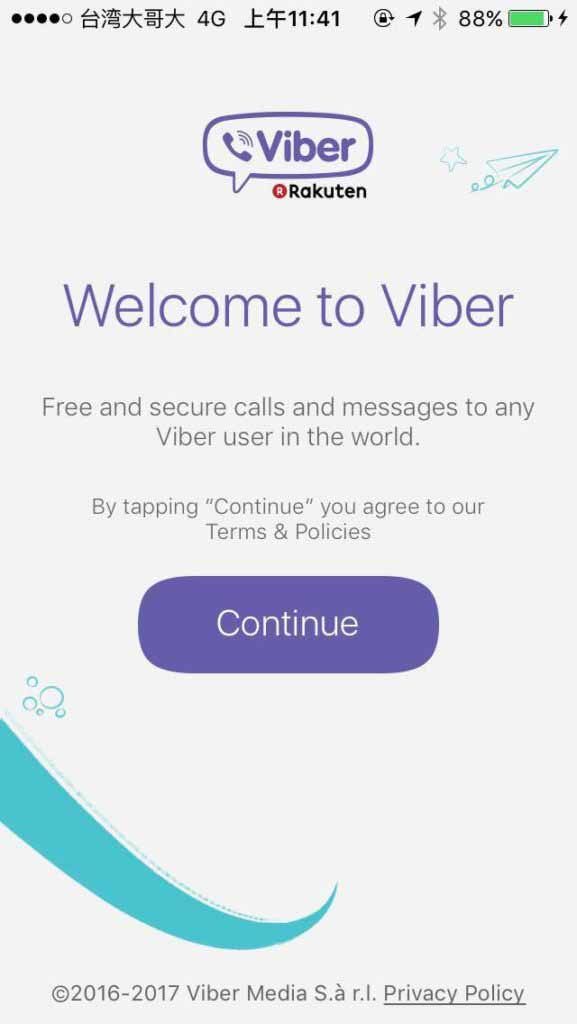 Viber Terms and Conditions Example