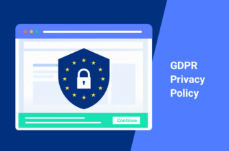GDPR Privacy Policy Template Download Image