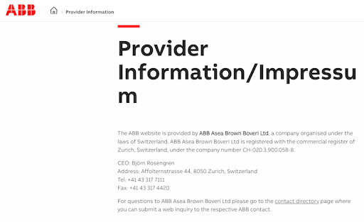 ABB-website-Impressum