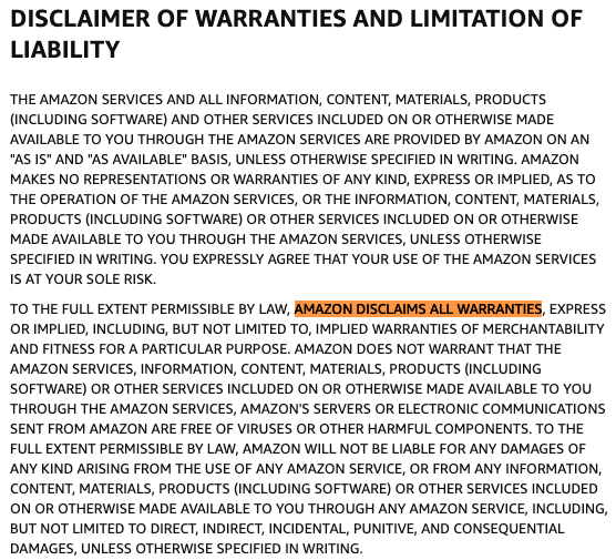 Disclaimer Examples - Termly