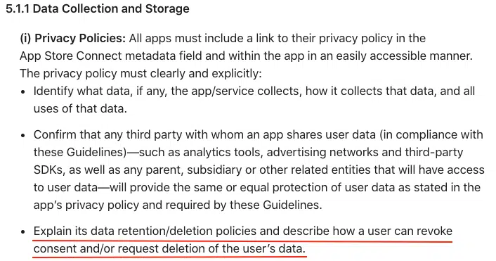 Apple-App-Store-Review-data-retention