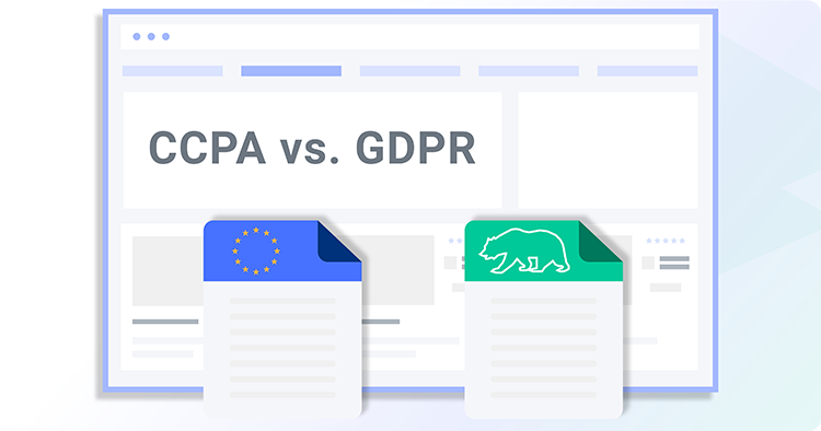 CCPA Vs GDPR Infographic | Termly