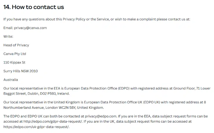 Canva_Privacy Policy