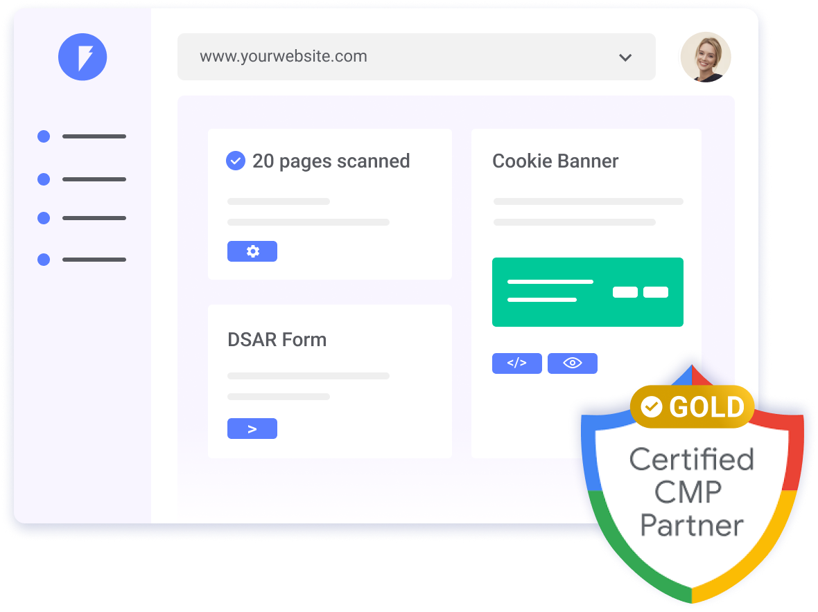 Cookie Consent manager featured image with google consent mode badge