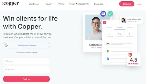 Copper-CRM-solution