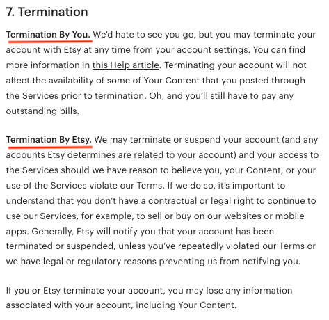 Terms and Conditions