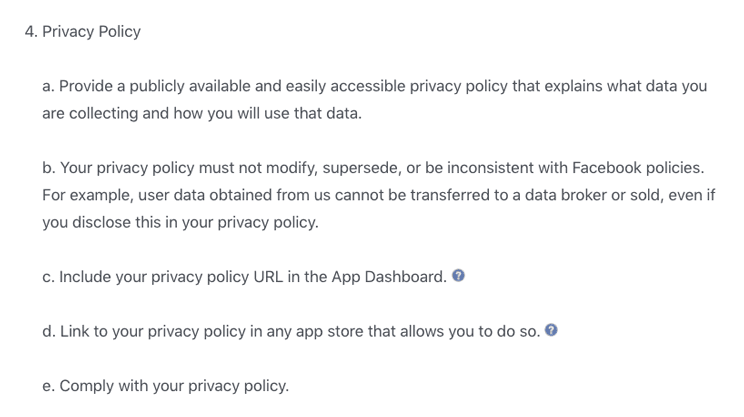 Facebook-Platform-Policy