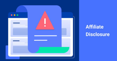 graphic depiction of an affiliate disclosure