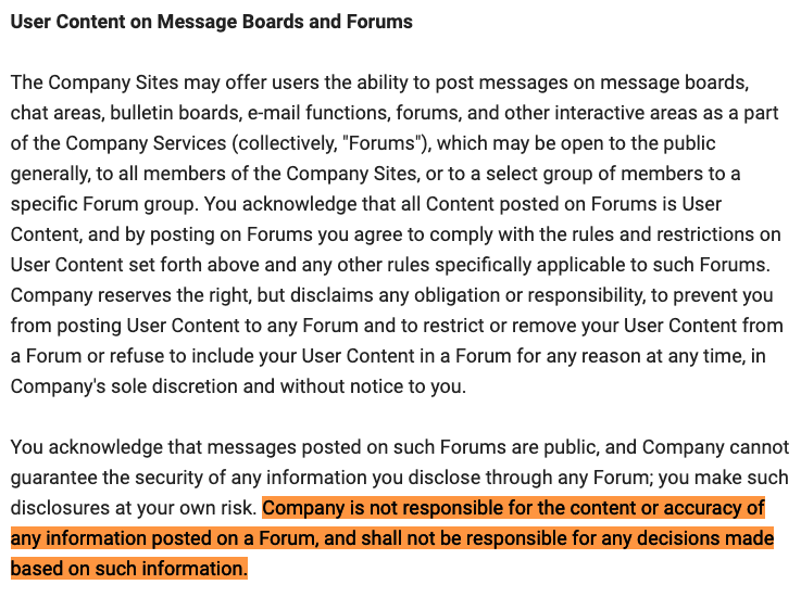 Disclaimer Examples  8+ Disclaimer Statements - Termly