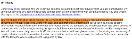 Google-AdSense-Terms-of-Service