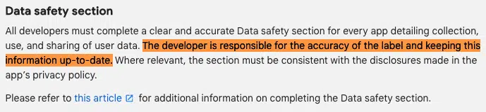 Google-Data-Safety-Section