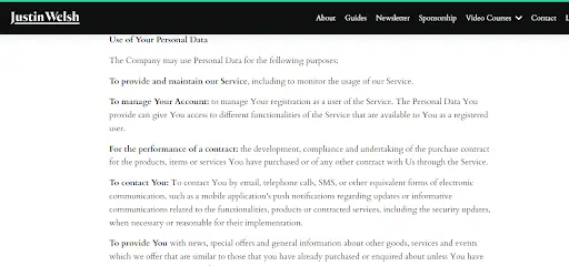 Justin-Welsh-personal-website-privacy-policy-