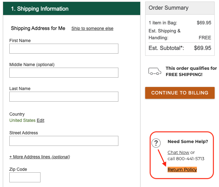 Return & Exchange Policy for