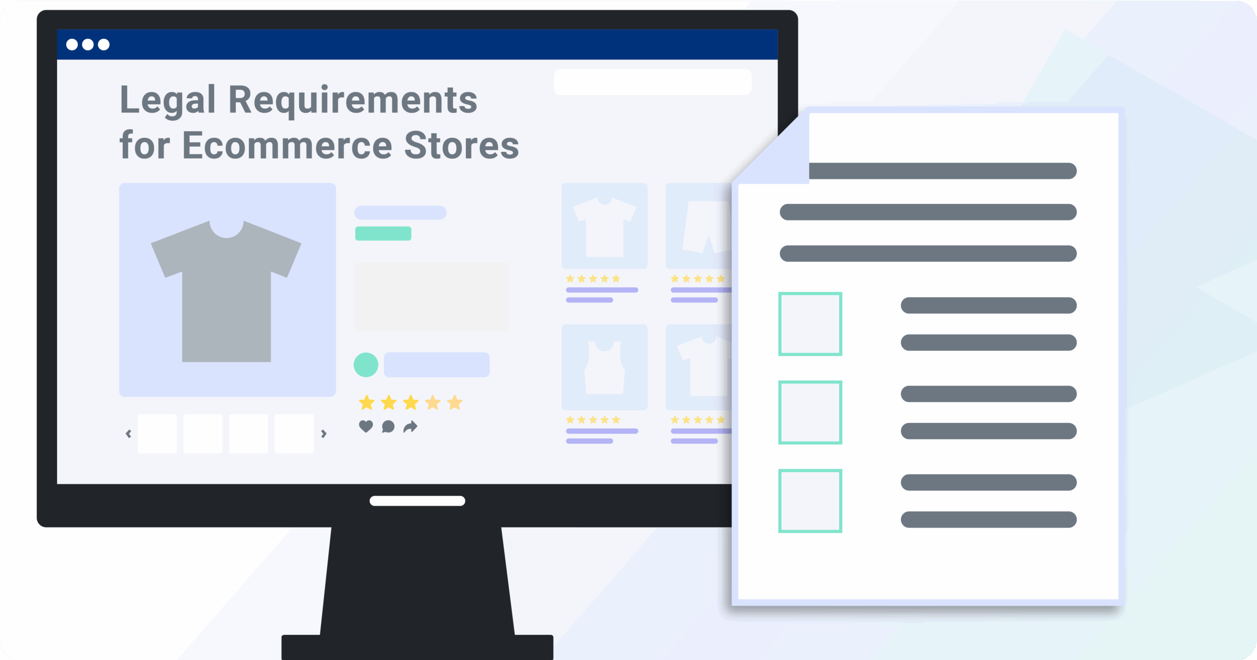 5 Types of Legal Requirements for Ecommerce Stores