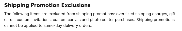 Michaels-Shipping-Restrictions-And-Exclusions