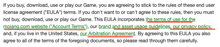 Minecraft-EULA-Related-Agreements