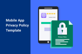 Mobile App Privacy Policy Template