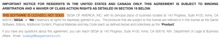 SEGA-EULA-License-for-Use-Only