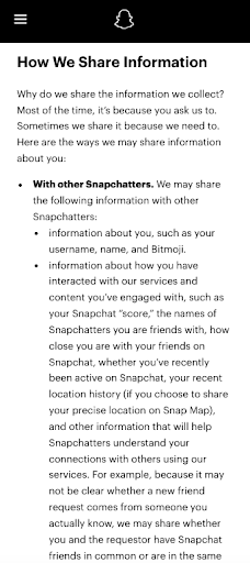 Scanpchat-personal-data-app-users-third-parties