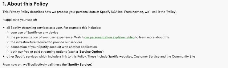 Spotify-privacy-policy