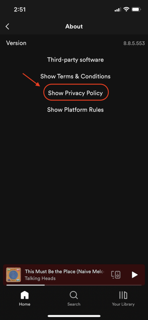 Spotify-privacy-policy-in-app-Settings