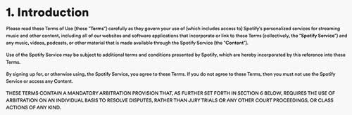 Spotify-terms-and-conditions