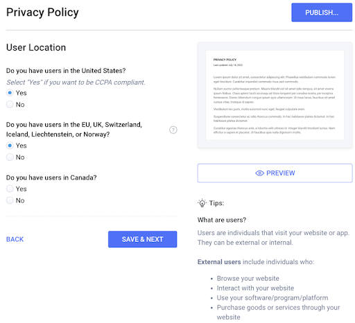 Privacy Policy for Squarespace Websites: How To Create One