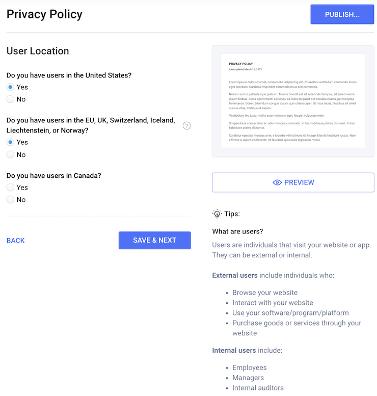Termly-privacy-policy-generator