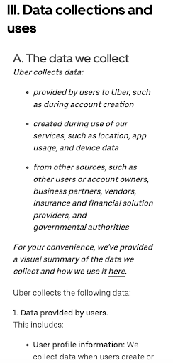 Uber-Android-app-privacy-policy