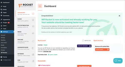 WP-Rocket-plugin