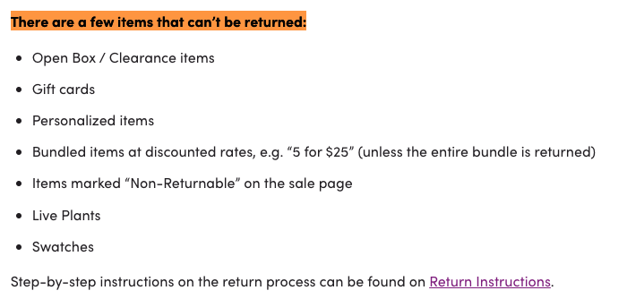 How to write a return and refund policy [free template]