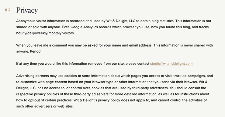 Wit-and-Delight-blog-Privacy-Policy-example