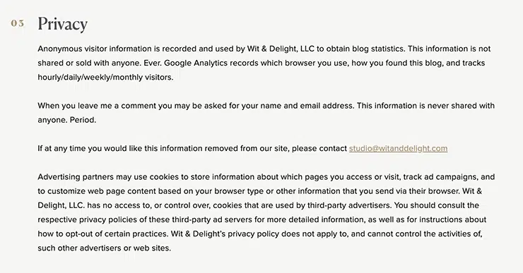 Wit-and-Delight-blog-Privacy-Policy-example
