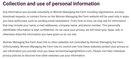 Women-Managing-the-Farm-Blogger-Privacy-Policy