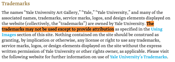 Yale-terms-and-conditions-copyright
