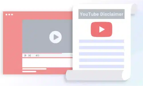 YouTube-descargo de responsabilidad