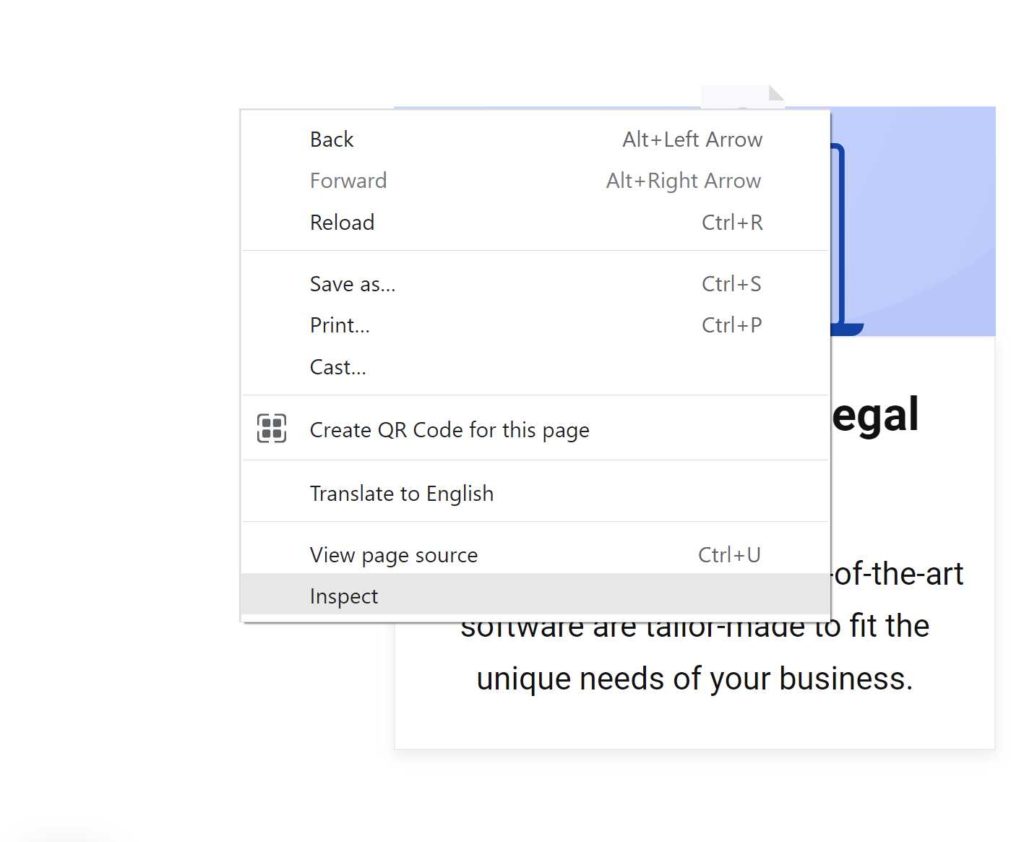 checking cookies in chrome - step 2