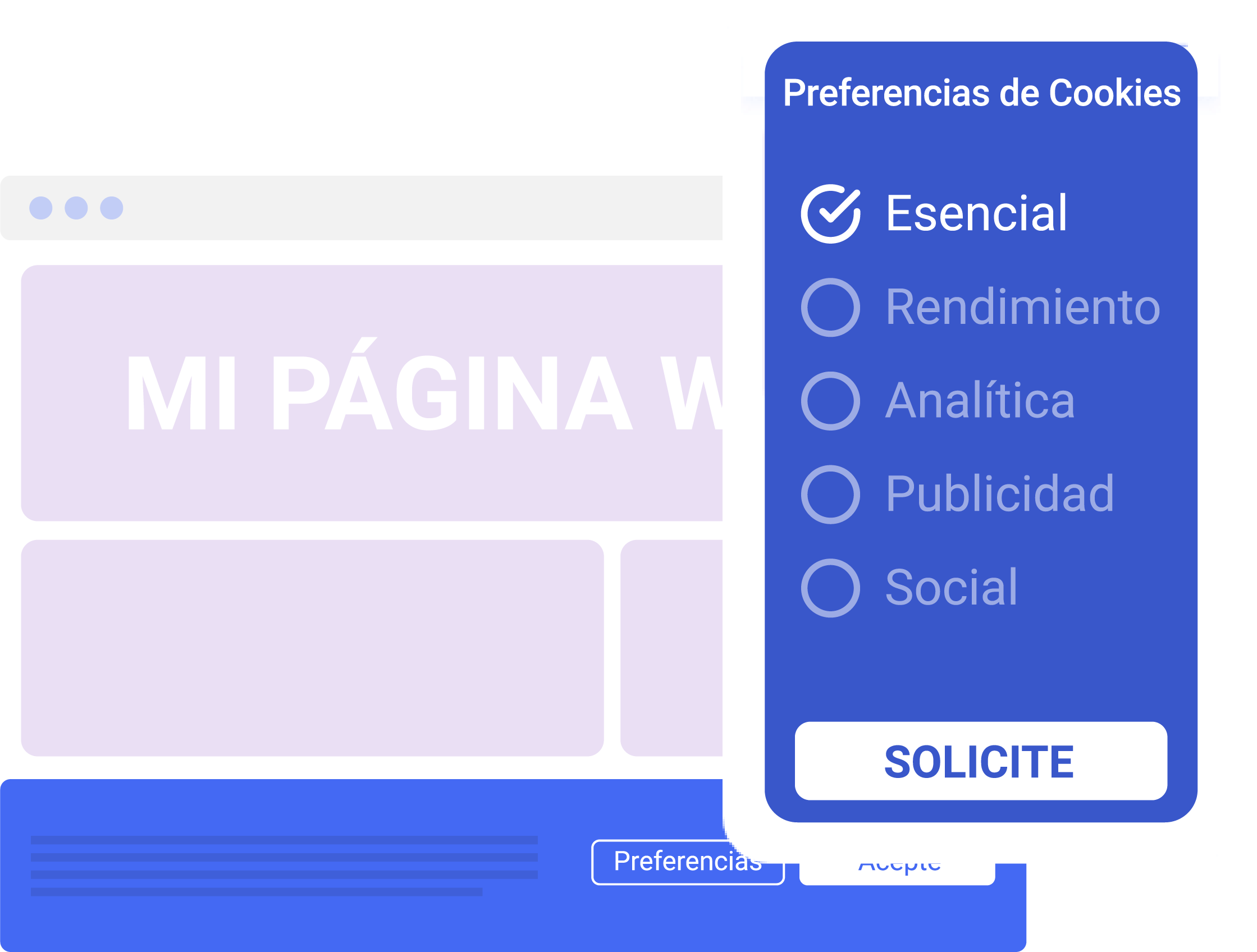 Construya Banner de Cookies  