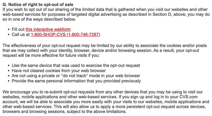 cvs-ccpa-privacy-policy-sample