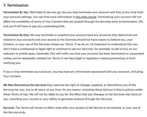 Terms and Conditions Template - Termly