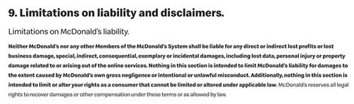 mcdonalds-terms-and-conditions-limitations-on-liability-example