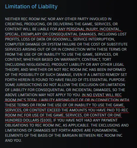 recroom eula