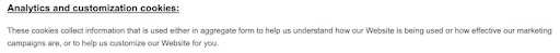 separate-cookie-policy-explain-information-use-of-Google-Analytics