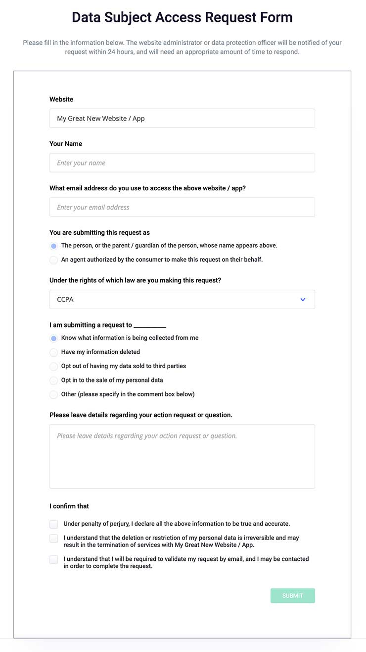 What Is DSAR Data Subject Access Requests Explained