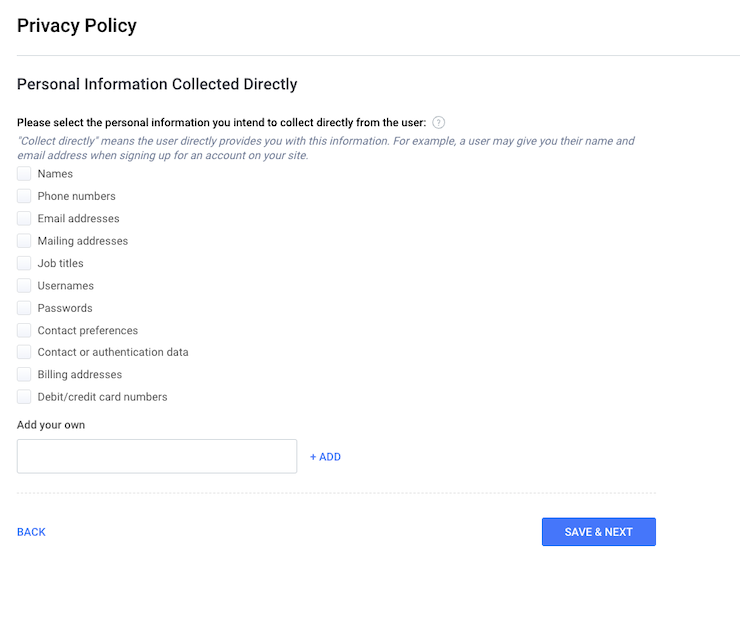 Free Privacy Policy Template Generator - CPRA, CCPA, GDPR - Free